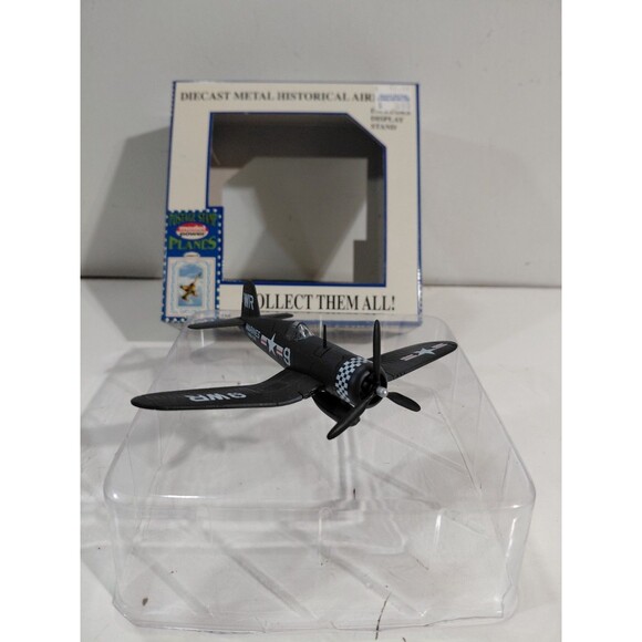 Model Power 5356-1 Postage Stamp 1:100 Scale Die Cast F-4U Corsair Airplane - Picture 1 of 13